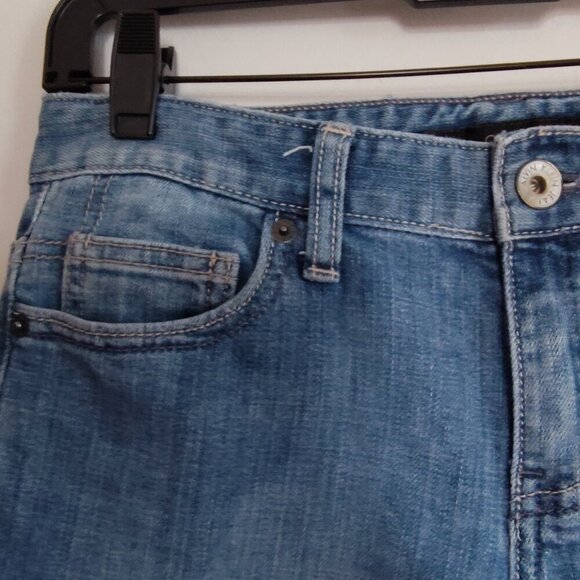 Ladies Petite SZ 4P Calvin Klein Light Blue Denim Skinny Jeans - Picture 2 of 5